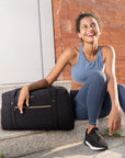 Sac de voyage de week-end, grand sac à main avec sac à chaussures