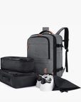 Sac à dos de voyage extensible Falco 40L approuvé par les compagnies aériennes