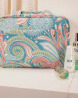 Trousse de toilette Bonchemin Green Paisley La trousse de toilette compacte