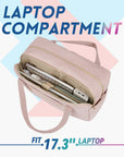 Sac de voyage de week-end, grand sac à main avec sac à chaussures