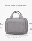 Trousse de toilette Bonchemin Grey The Space Saver
