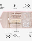 Organisateur de bijoux pliable Peri