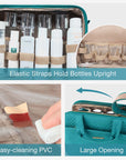 Trousse de voyage résistante à l'eau pour le maquillage