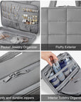 Trousse de toilette multifonctionnelle SpaceSaver Puffy