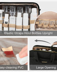 Trousse de voyage résistante à l'eau pour le maquillage