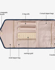 Organisateur de bijoux pliable Peri