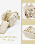 Trousse de toilette multifonctionnelle Zora Spacesaver 4 en 1 Puffy