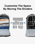 Anti-Theft Waterproof Camera Case Laptop Bag - BAGSMART