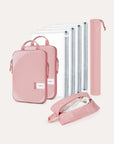 8PCS Compression Packing Cubes Baby Pink