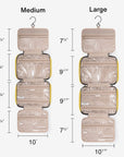 Trousse de toilette Bonchemin Jaune La trousse de toilette Space Saver