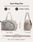 Bubble Gym Bag
