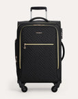 20 Inch Bonchemin Quilted Business & Travel Suitcase - BAGSMART