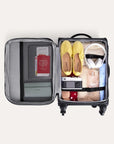 20 Inch Bonchemin Quilted Business & Travel Suitcase - BAGSMART