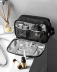 Trousse de toilette pour la route