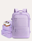 Sac à dos de voyage extensible Falco 40L approuvé par les compagnies aériennes