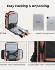 Blast Quick Access 28L-38L Carry On Travel Backpack