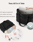 Sac fourre-tout matelassé Bagsmart 20L avec compartiment pour ordinateur portable 15,6"