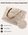 Sac fourre-tout matelassé Bagsmart 20L avec compartiment pour ordinateur portable 15,6"
