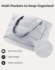 Sac fourre-tout matelassé Bagsmart 20L avec compartiment pour ordinateur portable 15,6"