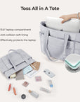 Sac fourre-tout matelassé Bagsmart 20L avec compartiment pour ordinateur portable 15,6"