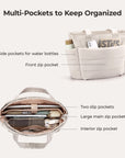 Sac fourre-tout matelassé Bagsmart 20L avec compartiment pour ordinateur portable 15,6"