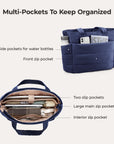 Sac fourre-tout matelassé Bagsmart 20L avec compartiment pour ordinateur portable 15,6"