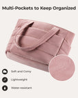Sac fourre-tout matelassé Bagsmart 20L avec compartiment pour ordinateur portable 15,6"