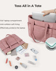 Sac fourre-tout matelassé Bagsmart 20L avec compartiment pour ordinateur portable 15,6"