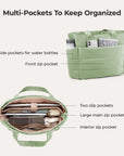 Sac fourre-tout matelassé Bagsmart 20L avec compartiment pour ordinateur portable 15,6"