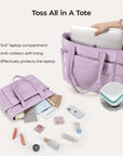 Sac fourre-tout matelassé Bagsmart 20L avec compartiment pour ordinateur portable 15,6"
