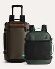 Blast40LTravelBackpackinGreenSmokeBlast43LRollerBackpackinCedar