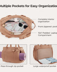 Crush_26L_Tote_with_multiple_pockets_for_easy_organization_Brown