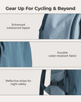 Ensemble de sac à dos de voyage Soar 25L à clapet ouvert à 180°