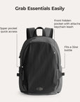 Ensemble de sac à dos de voyage Soar 25L à clapet ouvert à 180°