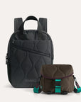 Ensemble sac à dos et bandoulière Paz