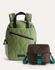 Ensemble sac à dos et bandoulière Paz