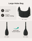 REIKI Large Hobo Bag