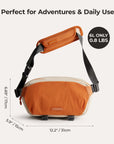 Sac bandoulière pour appareil photo Soar 6L avec support pour trépied
