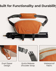 Sac bandoulière pour appareil photo Soar 6L avec support pour trépied