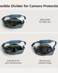 Sac bandoulière pour appareil photo Soar 6L avec support pour trépied
