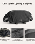 Sac bandoulière pour appareil photo Soar 6L avec support pour trépied