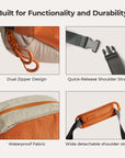Sac bandoulière pour appareil photo Soar 6L avec support pour trépied