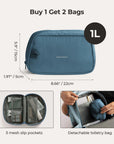 Ensemble de sac à dos de voyage Soar 25L à clapet ouvert à 180°
