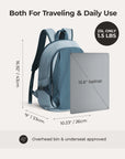 Ensemble de sac à dos de voyage Soar 25L à clapet ouvert à 180°