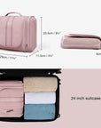 Travel Cosmetic bag for 24 inch Suitcase with Two Size-Bagsmart