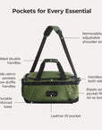 Sac à dos de voyage Paz 43 L