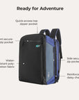 Sac à dos de voyage Paz 43 L