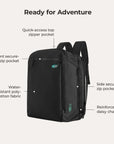 Sac à dos de voyage Paz 43 L