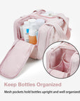 Travel Toiletry Organizer with Keep Bottles Organized - Bagsmart