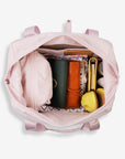 Zoraesque Travel Pink Large Weekender Bag for Women for What Fits in Gym Bag-Bagsmart
